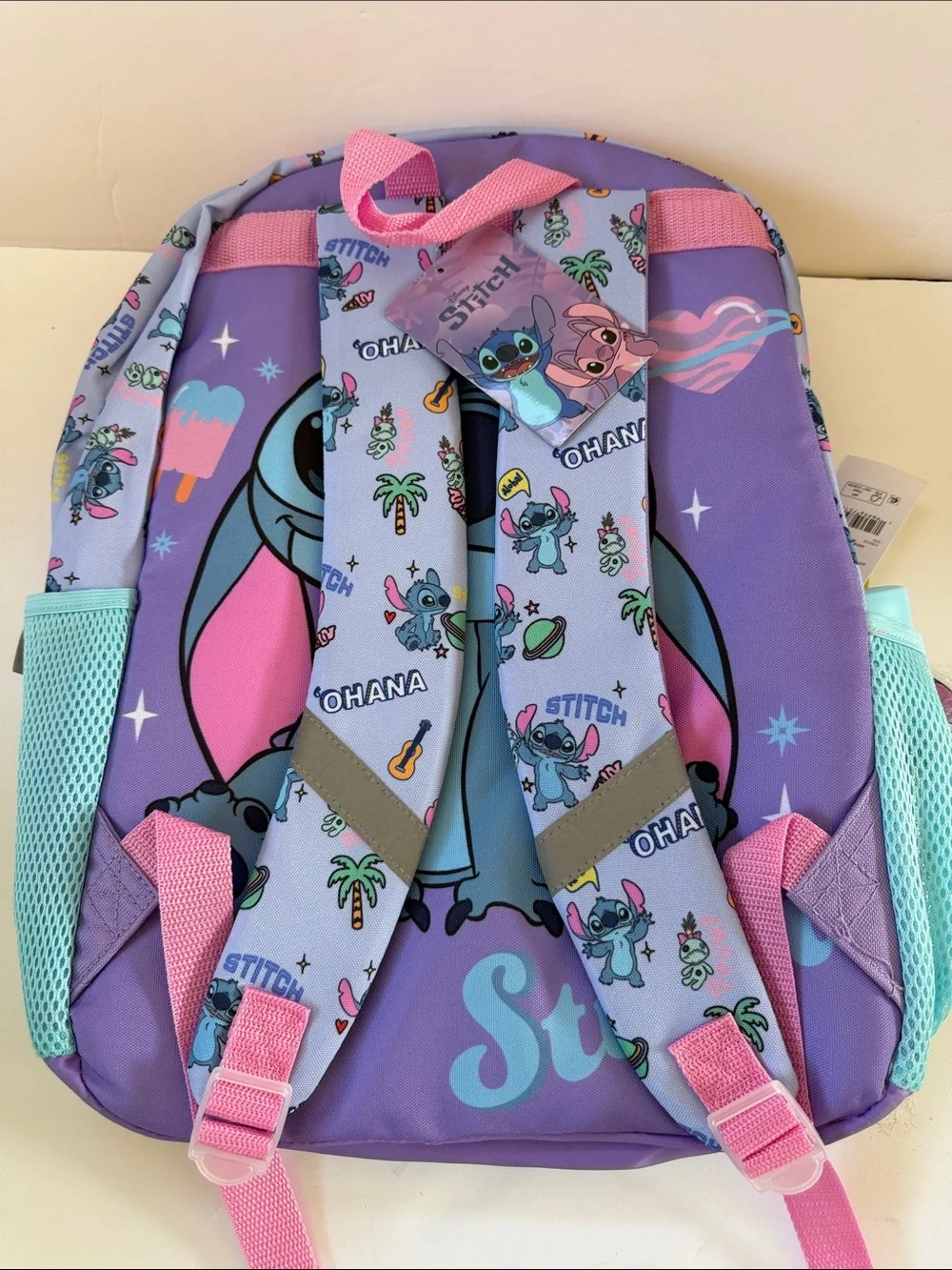 New Disney Stitch Bagpack 5 Piece Set